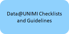 Data@UNIMI Checklists and Guidelines
